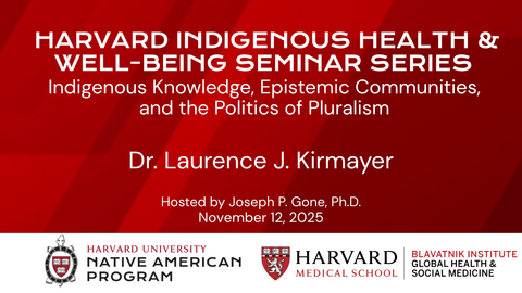 Dr. Laurence Kirmayer