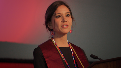 Megan Red Shirt-Shaw, EdM'17