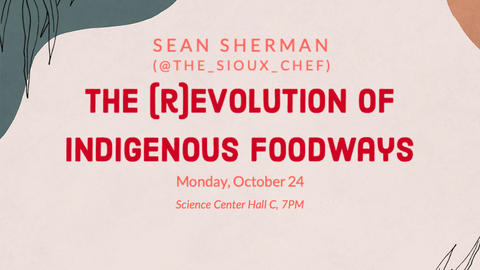 Flyer advertising the lecture