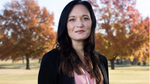 Photo of Kelli Mosteller, new executive directer of HUNAP